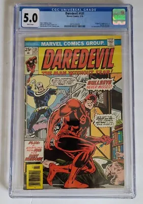 Buy Daredevil #131 (1976) CGC 5.0 | 1st  Bullseye | Marvel Comics #3975532008 • 189.94£