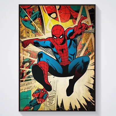 Buy Spiderman Poster - Wall Art Marvel A4 & A3 • 4.99£