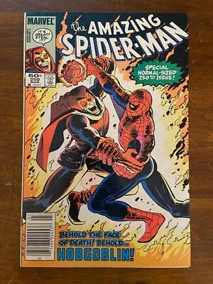 Buy AMAZING SPIDER-MAN #250 (Marvel, 1963) VG-F Hobgoblin NEWSTAND • 23.99£
