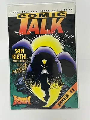 Buy Comic Talk 1, 1993 By Buffalo Books, Rare Interview With Sam Kieth Of The Maxx | • 27.75£