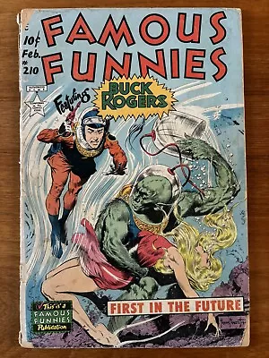 Buy FAMOUS FUNNIES 210 EASTERN COLOR 1954 FRANK FRAZETTA COVER Golden Age Comic Lot • 100£
