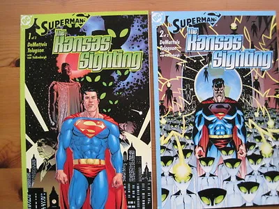 Buy SUPERMAN : The KANSAS SIGHTING , COMPLETE 2 Issue DC 2003 PRESTIGE MINI SERIES • 7.99£