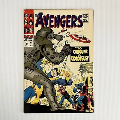 Buy The Avengers #37 1967 VF- Cent Copy • 42£