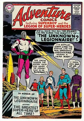 Buy Adventure Comics #334 July 1965 F/VF 7.0 DC Comics The Unknown Legionnaire! • 42.14£