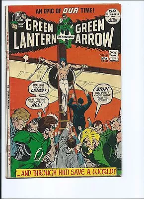 Buy Green Lantern 89 - Vf- 7.5 - Neal Adams - Green Arrow (1971) • 38£