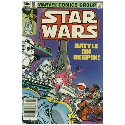 Buy Star Wars (1977 Series) #57 Newsstand In VF + Condition. Marvel Comics [w} • 17.97£