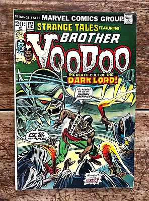Buy Bronze Age Marvel Comic - STRANGE TALES #172 - Brother Voodoo 1973/ Cents/VG 4.0 • 8£