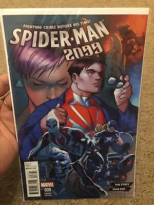 Buy Spider-Man 2099 # 8 Variant Edition Marvel Comics NM 2016 • 4.99£