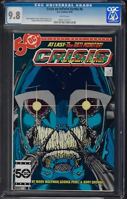Buy Crisis On Infinite Earths #6 CGC 9.8 W • 95.94£