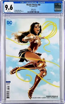 Buy Wonder Woman #68 CGC 9.6 (Jun 2019, DC) Kaare Andrews Variant Cover • 35.98£