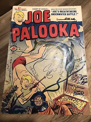 Buy Joe Palooka 47 VG- (1950) Harvey Comics Golden Age Comics CBX1S • 19.77£