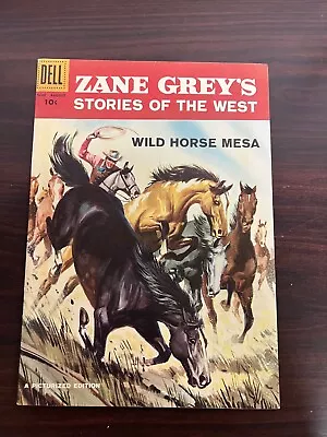 Buy Zane Grey's Stories Of The West Wild Horse Mesa 10c Dell VF/NM AMAZING COPY WOW • 78.05£