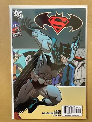 Buy Superman/batman (2003 Series) #25 Batman Cover- Vf+/nm-jeph Loeb Ed Mcguinness • 1.89£