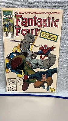 Buy Fantastic Four #348 (Marvel Comics, 1990) Hulk, Wolverine, Spider-Man • 3.56£