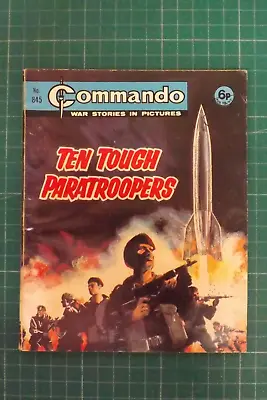 Buy COMMANDO COMIC WAR STORIES IN PICTURES No.845 TEN TOUGH PARATROOPERS GN1599 • 7.99£