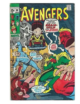Buy Avengers #86 1971 VG+ Flat And Glossy! Nighthawk! Brain Child Combine Shipping • 12.04£