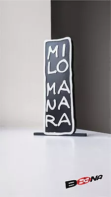 Buy Decorative MILO MANARA Self Standing Logo Display • 21£