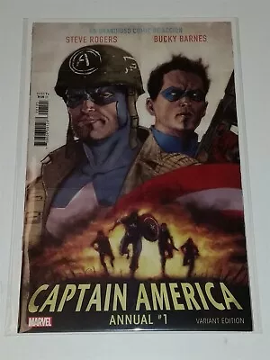 Buy Captain America Annual #1 Variant Vf (8.0 Or Better) November 2018 Marvel Comics • 6.03£