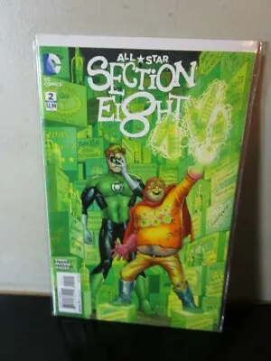 Buy GREEN LANTERN BAGGED BOARDED All Star Section Eight 8 #2 (DC Comics, Sept 2015) • 5.97£