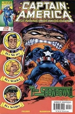 Buy Captain America Sentinel Of Liberty (1998) #  10 (8.0-VF) • 2.25£