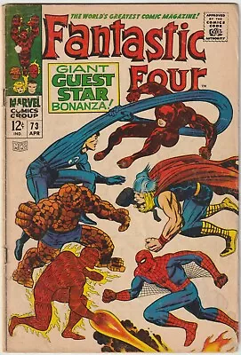 Buy Fantastic Four #73  (Marvel 1968) VG/FN • 34.95£