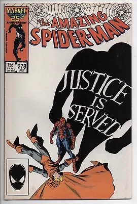 Buy The Amazing Spider-Man 278 Marvel Comic Book 1986 Hobgoblin Cover Justice Served • 8.43£