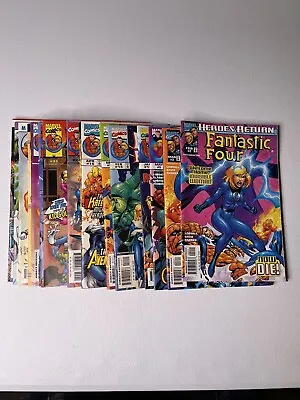 Buy Fantastic Four Marvel 2001 Comics Lot Of 19 See Description • 19.76£