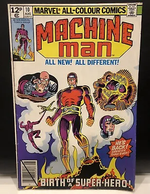 Buy MACHINE MAN #10 Comic Marvel Comics • 2.46£