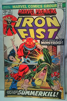 Buy Marvel Premiere Iron Fist Comics 24 7.0 • 5.54£