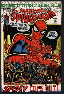 Buy Amazing Spider-man #112 7.0 // John Romita Cover & Art Marvel Comics 1972 • 57.57£