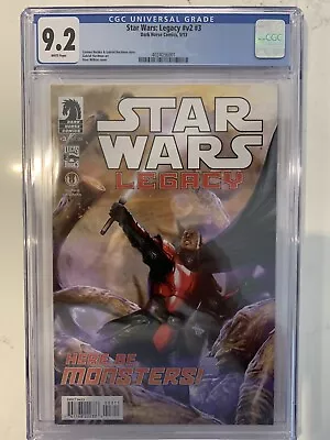 Buy Star Wars: Legacy V2 #3 CGC 9.2 (Dark Horse 2013) Ania Solo!  Great To Display! • 19.71£