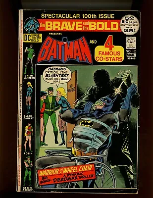 Buy (1972) The Brave & The Bold #100-KEY ISSUE! BATMAN AND 4 FAMOUS CO-STARS! (4.0) • 7.74£
