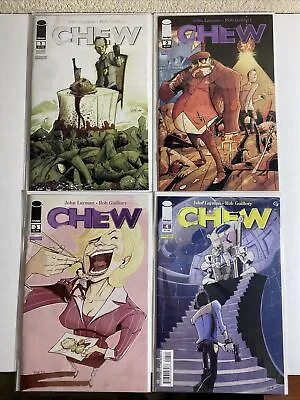 Buy CHEW #1 4th Print, #2 3rd, #3 2nd, #4 1st John Layman Rob Guillory TV Series • 27.98£