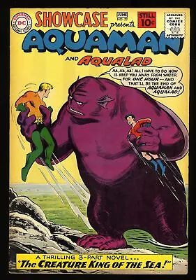 Buy Showcase #32 VF- 7.5 Aquaman And Aqualad Appearances! DC Comics 1961 • 124.89£
