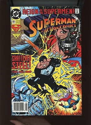 Buy 1993 DC,   Action Comics   # 691, Black Suit, Newsstand/Direct, U-PICK, NM, BX63 • 7.87£