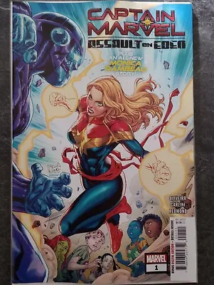 Buy Captain Marvel Assault On Eden Issue 1  First Print  Cover A - 11.10.23 B/B • 6.09£