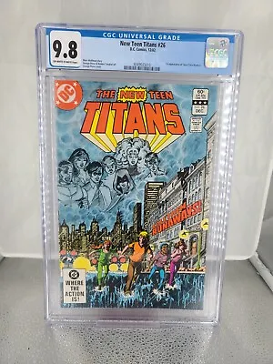 Buy New Teen Titans 26 (1st Appearance Terra -Tara Markov-) CGC 9.8 • 100.08£