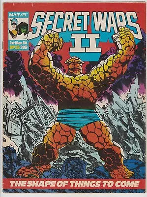 Buy Secret Wars II #35 1986 VG Marvel UK • 3.30£