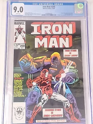Buy Iron Man #200-1984 Marvel-1st Silver Centurion Armor/Obadiah Stane Iron Monger • 67.92£