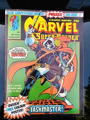 Buy UK Marvel Super-Heroes #391 IRON FIST John Byrne RARE • 24.99£