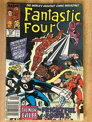 Buy FANTASTIC FOUR #326 Fine+ 1989 The Thing Torch Mr. Invisible Woman Frightful • 1.57£