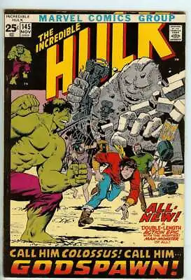 Buy Incredible Hulk #145 6.0 // Origin Of Hulk Retold Marvel Comics 1971 • 28.44£