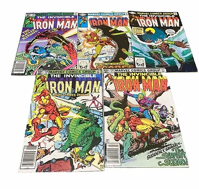 Buy Iron Man (Volume 1) (Lot Of 5) #156 157 158 159 160 1st Mauler  1982 Ant-MAN • 7.91£
