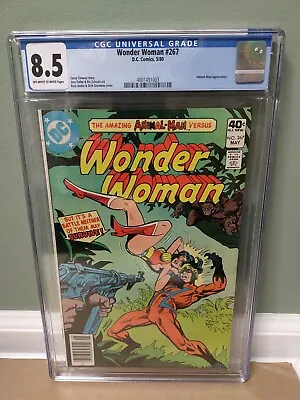 Buy WONDER WOMAN #267 CGC 8.5  DC Comics  1980 **FREE SHIPPING**  🇺🇸🇺🇸  • 39.98£