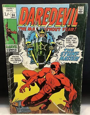 Buy DAREDEVIL #64 Comic Marvel Comics  Silver Age 1970 2.5 • 8.05£