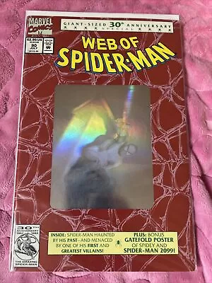 Buy 1990s 30th Anniversay Set Of 4 Spider-Man Hologram Covers • 35.52£