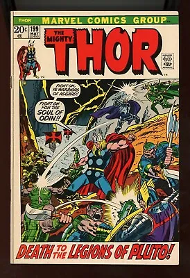 Buy 1972 Marvel,   The Mighty Thor   # 199, Key, 1st Ego Prime, Pluto, VF, BX102 • 23.71£