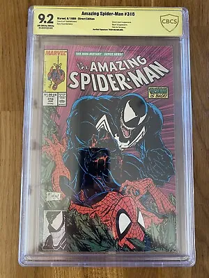 Buy The Amazing Spider-man #316 - Marvel Comics - 1982 - 9.2 - Signed Tod Macfarlane • 265£