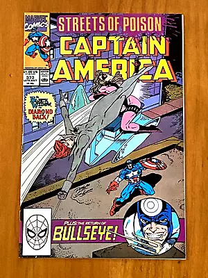 Buy Captain America #373   Rare Bullseye  Cross-over  1990 • 5.52£