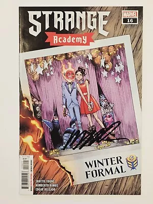 Buy STRANGE ACADEMY #16 Humberto Ramos Variant SIGNED 1st Appearance Howie • 14.19£